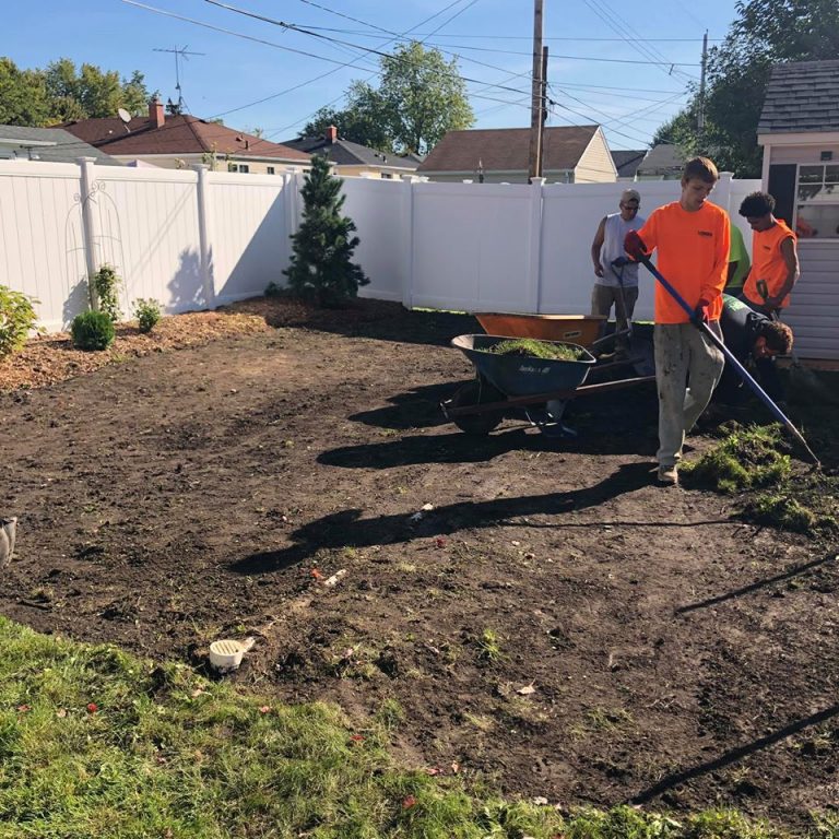 Yard & Lawn Drainage Solutions Soil Leveling Service in Buffalo NY